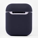 Чехол для кейса наушников Apple AirPods 2 Soft Touch <серый>