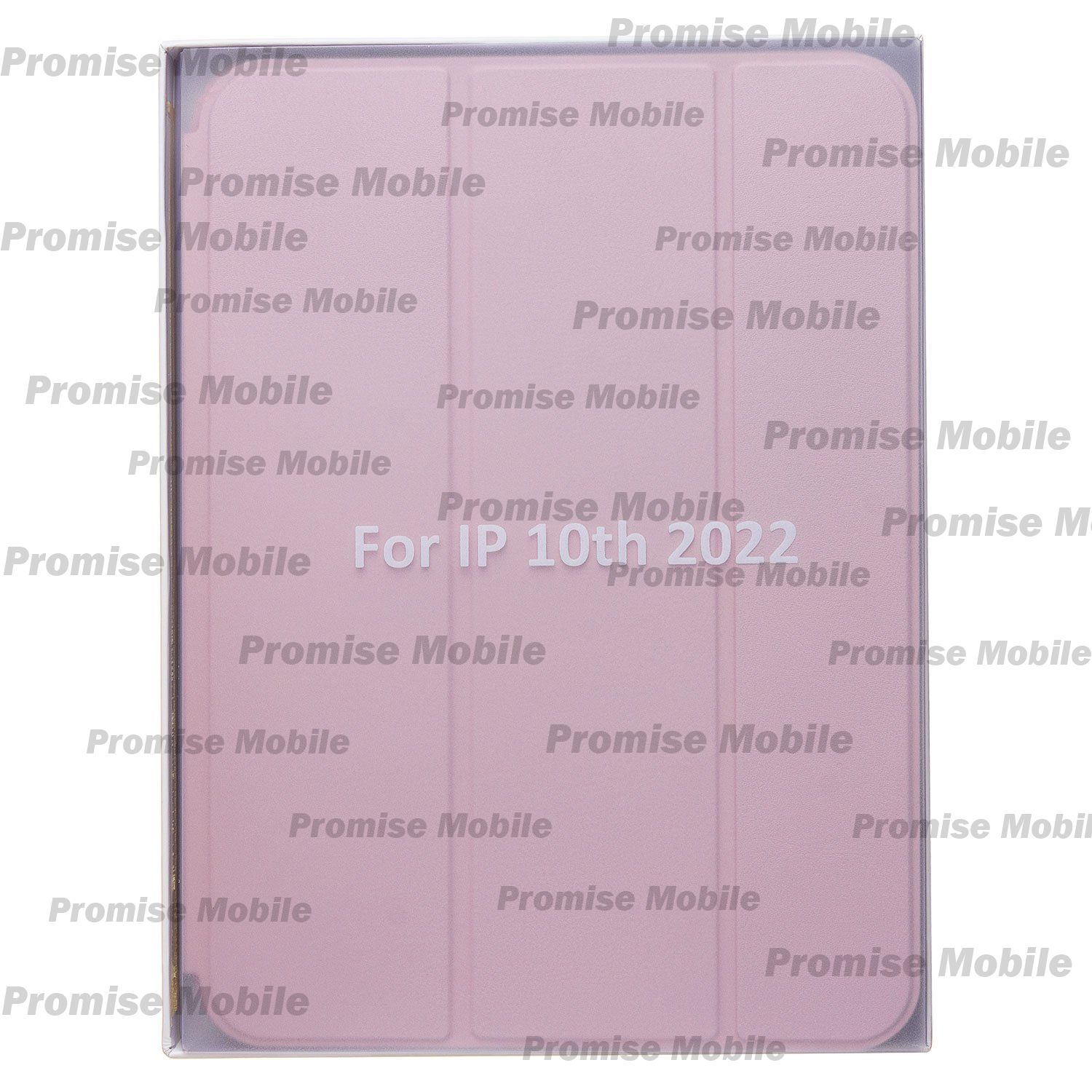 Чехол для Apple iPad 10 10.9 (2022) кожзам + смарт панель <розовый песок> ― Розничный PromiseMobile