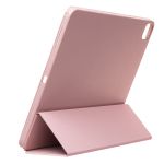 Чехол для Apple iPad Pro 12.9 (2020) кожзам + смарт панель <розовый песок>