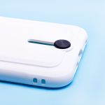 Чехол для Apple iPhone 11 силиконовый с картхолдером №4 <белый>