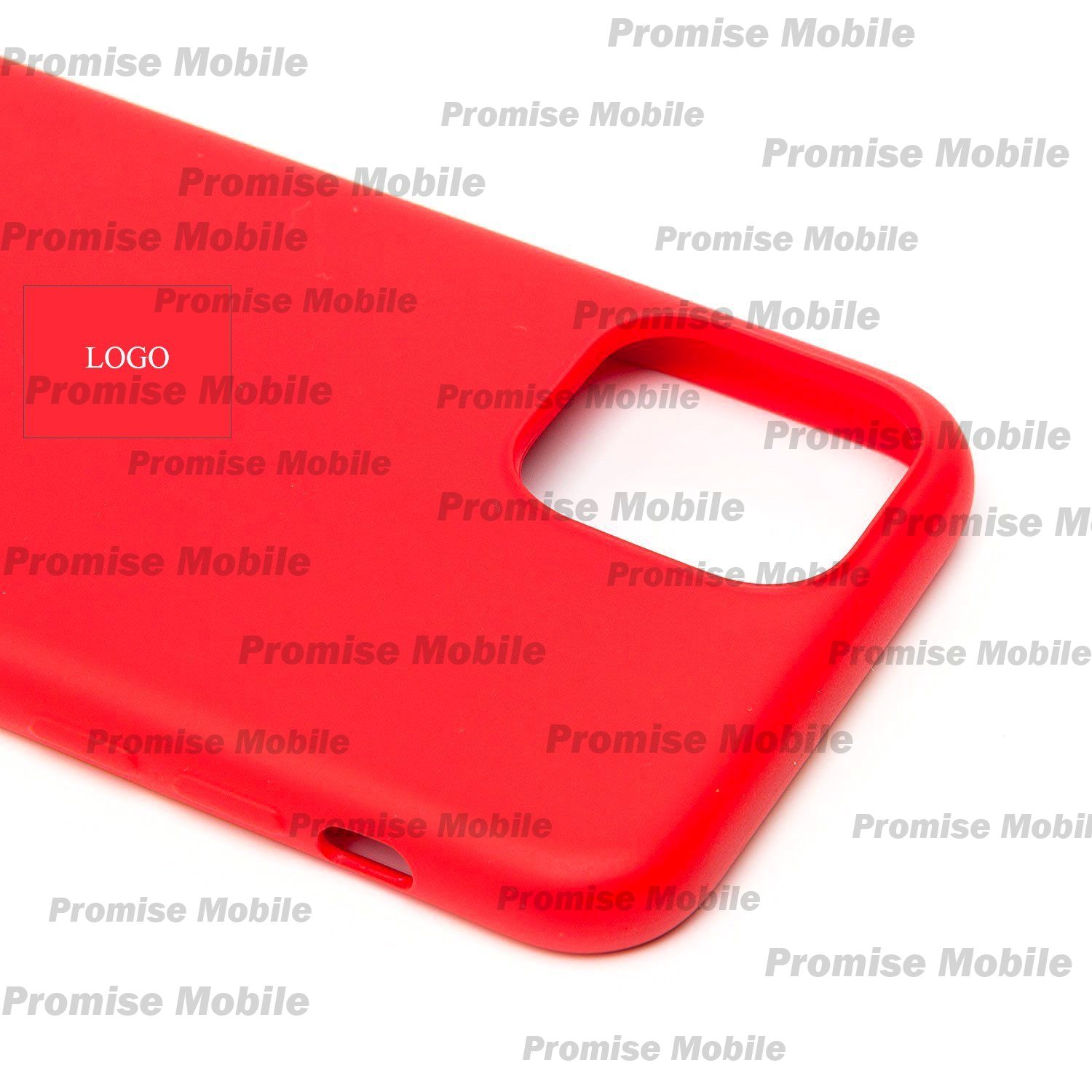 Чехол для Apple iPhone 11 Pro Max силиконовый Soft Touch 2 <красный> (премиум) ― Розничный PromiseMobile