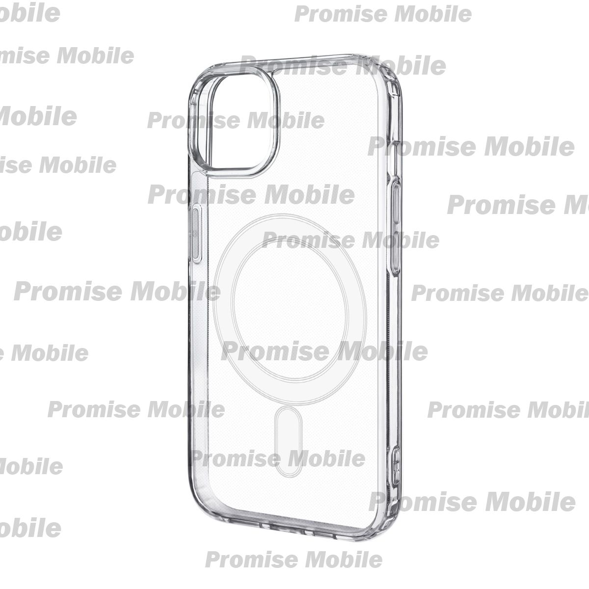 Чехол для Apple iPhone 12 Pro Max PromiseMobile силиконовый MagSafe <прозрачный> ― Розничный PromiseMobile