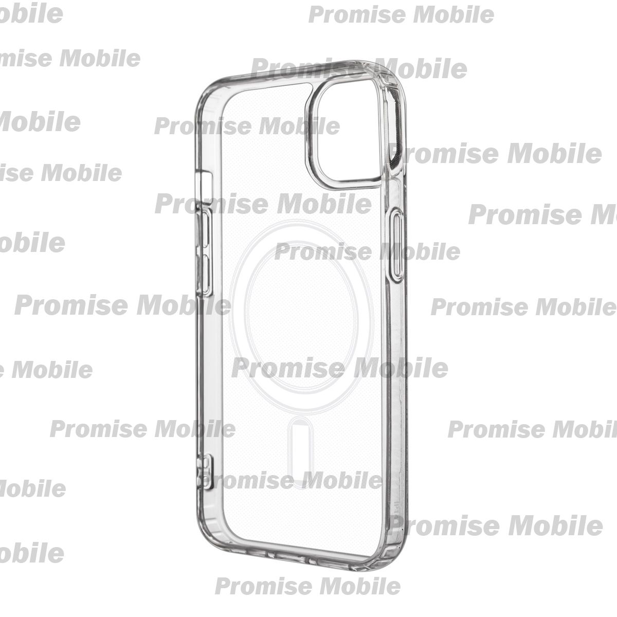 Чехол для Apple iPhone 12 Pro Max PromiseMobile силиконовый MagSafe <прозрачный> ― Розничный PromiseMobile