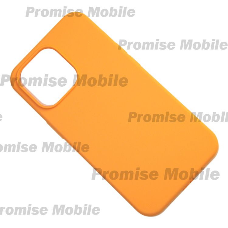 Чехол для Apple iPhone 13 Pro PromiseMobile силиконовый Soft Touch <оранжевый> ― Розничный PromiseMobile