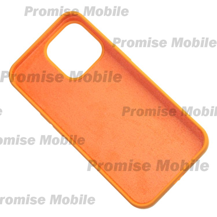 Чехол для Apple iPhone 13 Pro PromiseMobile силиконовый Soft Touch <оранжевый> ― Розничный PromiseMobile