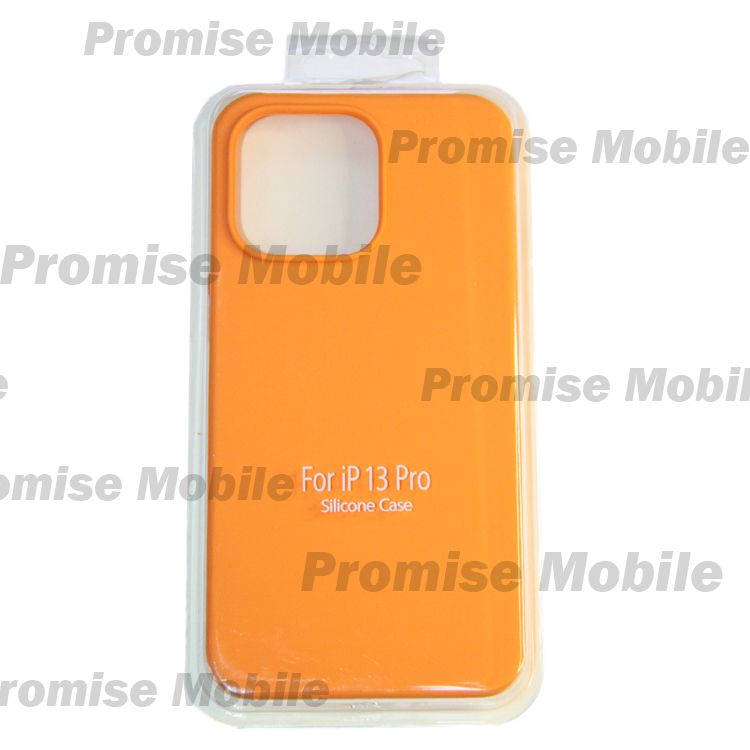 Чехол для Apple iPhone 13 Pro PromiseMobile силиконовый Soft Touch <оранжевый> ― Розничный PromiseMobile