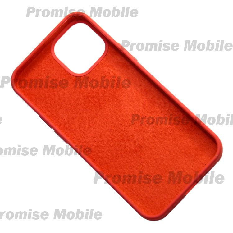 Чехол для Apple iPhone 13 mini PromiseMobile силиконовый Soft Touch <красный> ― Розничный PromiseMobile