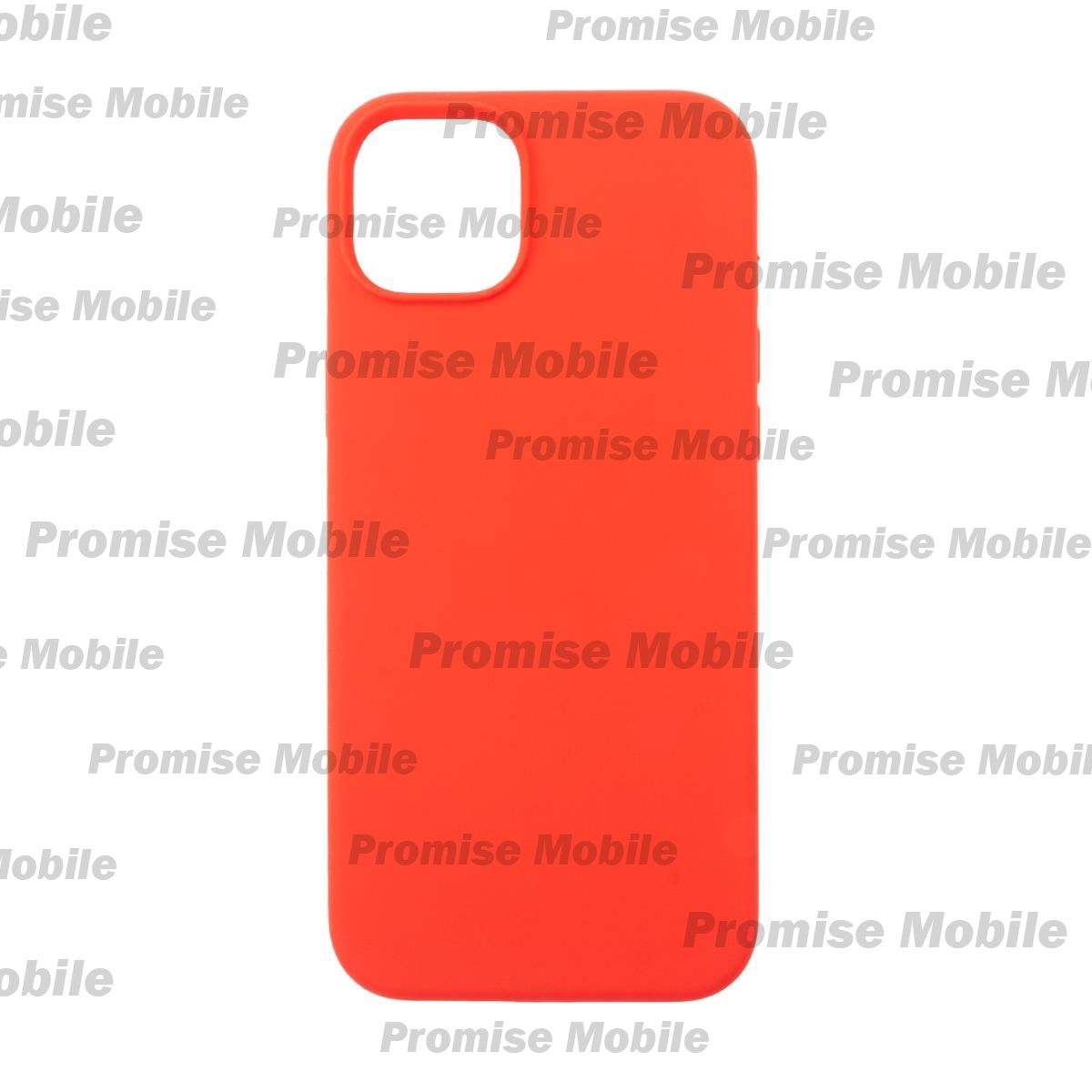 Чехол для Apple iPhone 15 Plus PromiseMobile силиконовый Soft Touch <красный> ― Розничный PromiseMobile