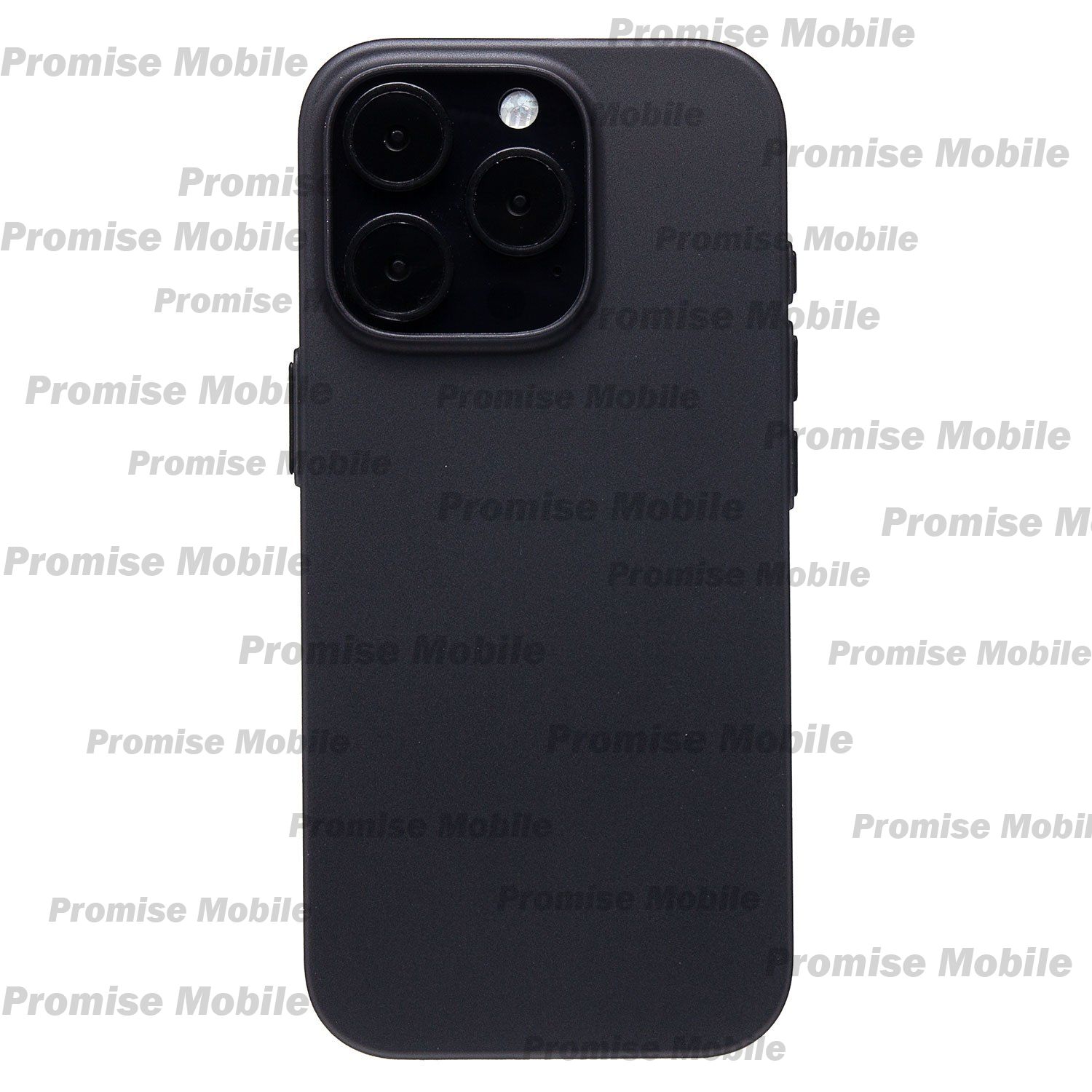 Чехол для Apple iPhone 16 Pro пластиковый Coblue Matte <прозрачно-черный> ― Розничный PromiseMobile
