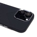 Чехол для Apple iPhone 16 Pro пластиковый Luxo Carbon (рис. 124) <черный>