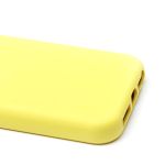 Чехол для Apple iPhone 5 силиконовый Soft Touch 2 <желтый> (премиум)