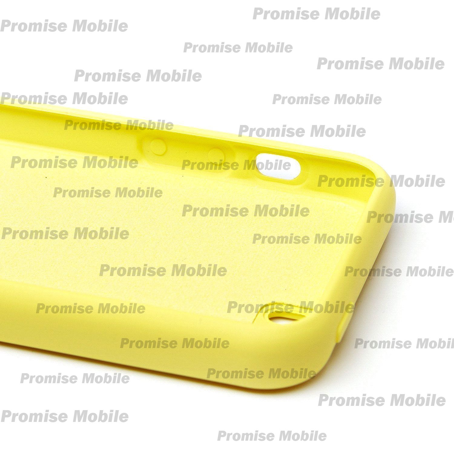 Чехол для Apple iPhone 5 силиконовый Soft Touch 2 <желтый> (премиум) ― Розничный PromiseMobile