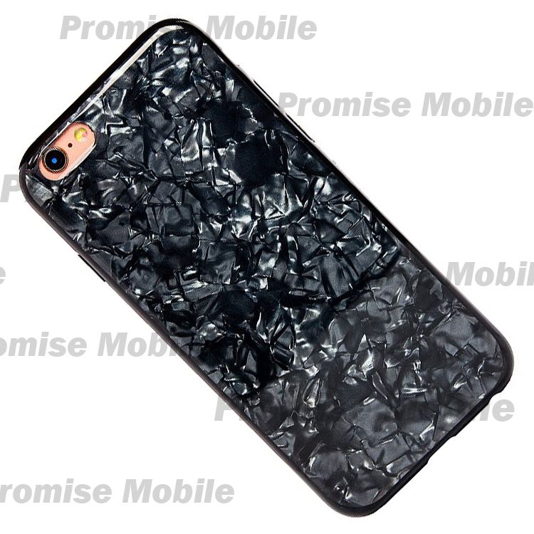 Чехол для Apple iPhone 6 Plus силиконовый (рис. 115) <черный> ― Розничный PromiseMobile