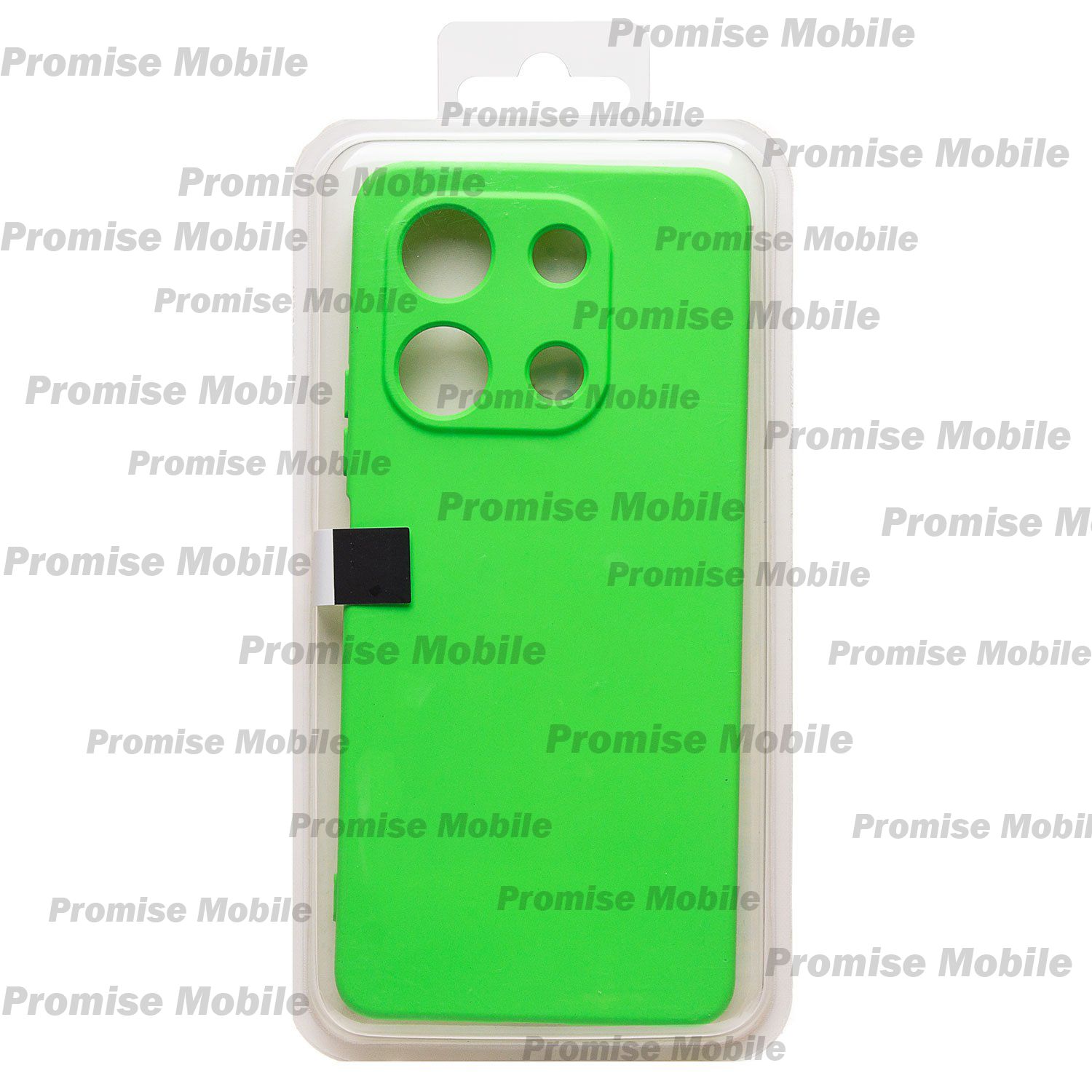 Чехол для Infinix Note 30 (X6833B) силиконовый Soft Touch 4 <зеленый> ― Розничный PromiseMobile