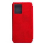 Чехол для Oppo CPH2363 флип боковой кожзам №3 <красный>