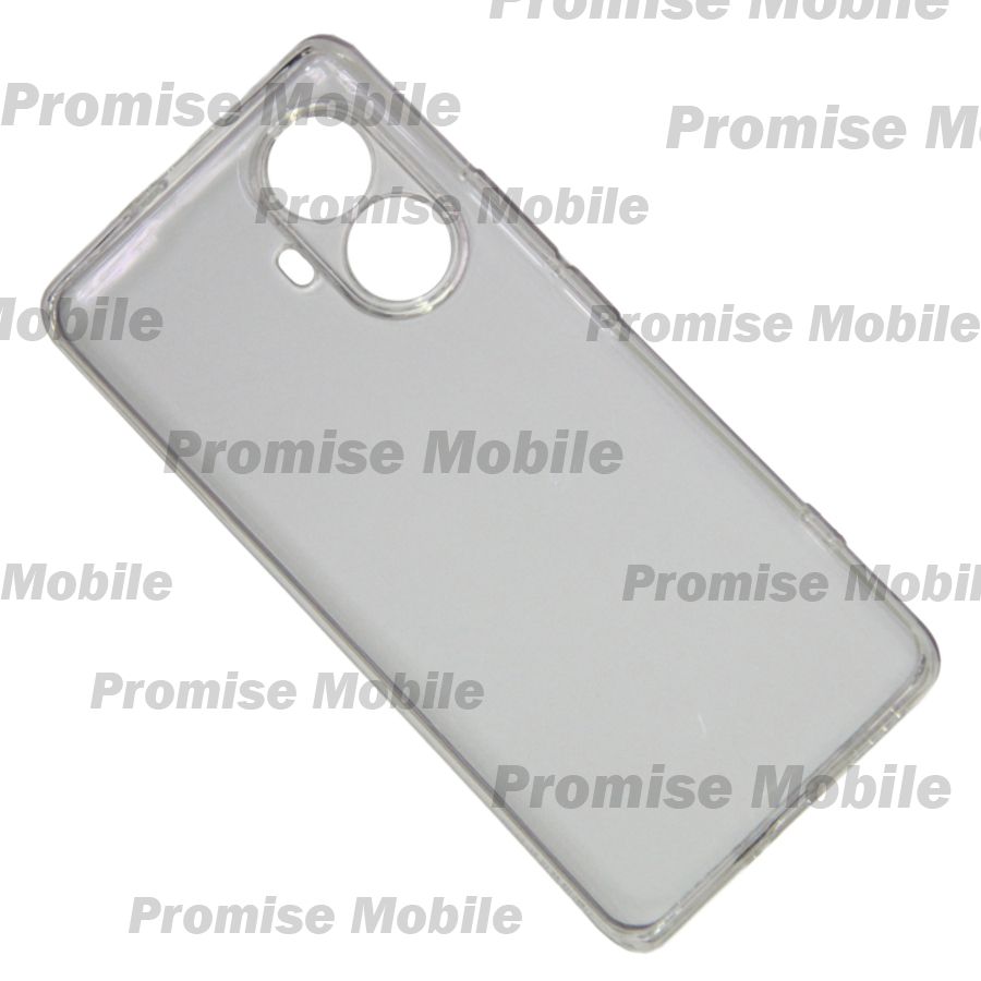 Чехол для Realme 10 Pro+ силиконовый ультратонкий <прозрачный> ― Розничный PromiseMobile