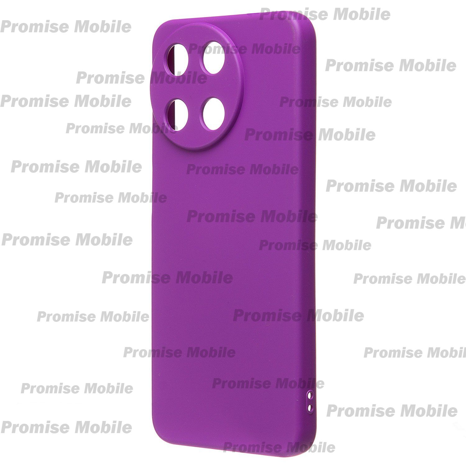 Чехол для Realme RMX3636 силиконовый Soft Touch 4 <фиолетовый> ― Розничный PromiseMobile