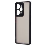 Чехол для Realme RMX5101 (RMX5101) пластиковый с окантовкой <черный>