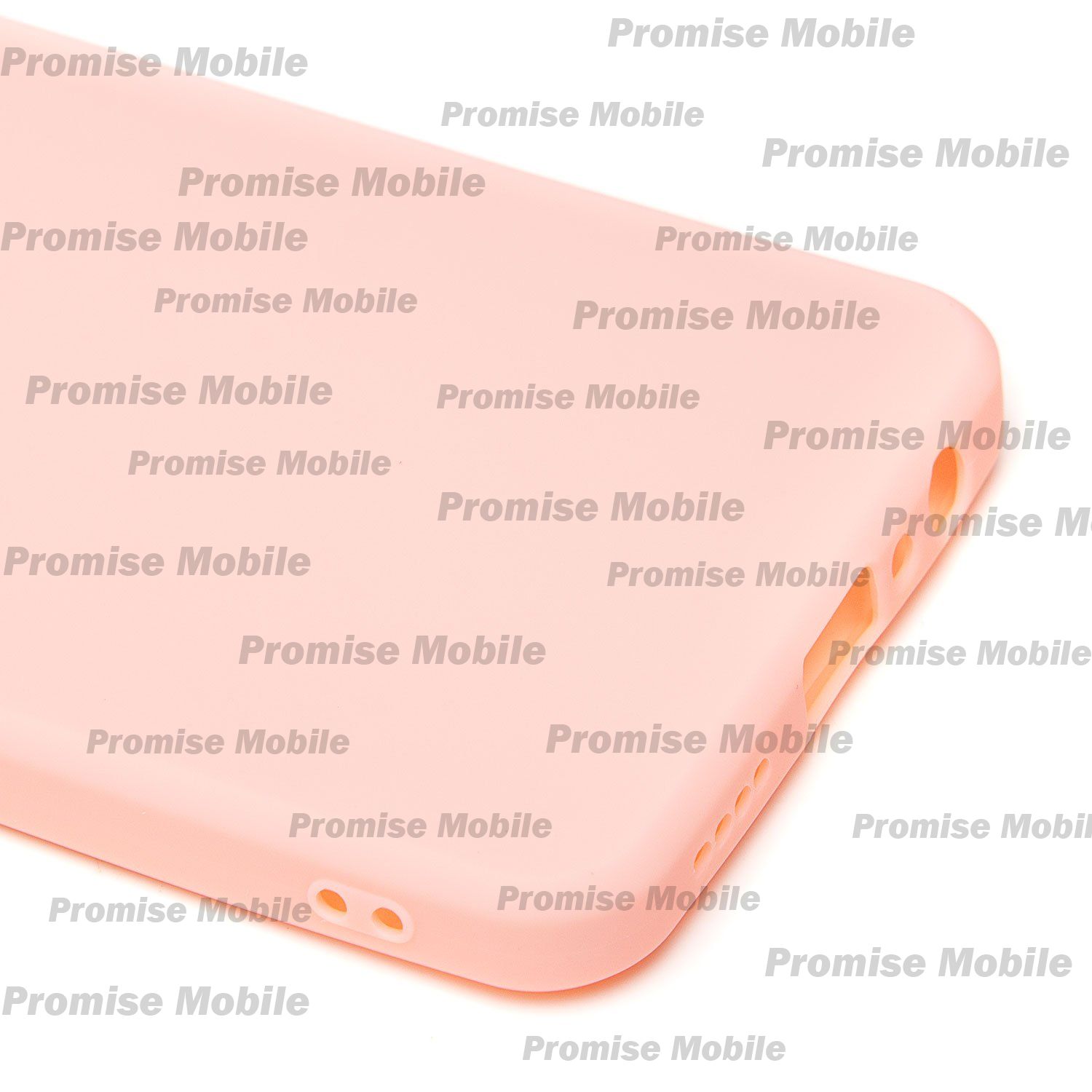 Чехол для Realme C30 силиконовый матовый №5 <розовое золото> ― Розничный PromiseMobile