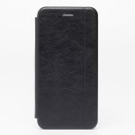 Чехол для Samsung SM-A125F (Galaxy A12) флип боковой кожзам №3 <черный>