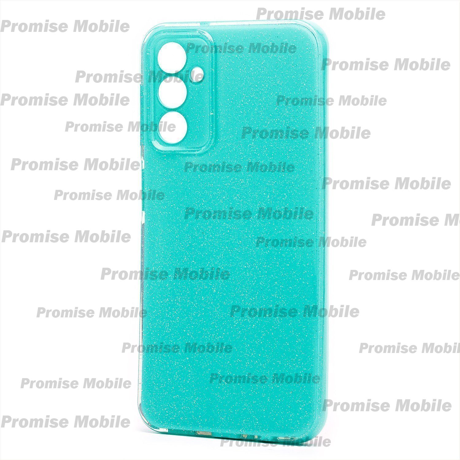 Чехол для Samsung SM-A146B (Galaxy A14 5G) силиконовый с блестками №3 <мятный> ― Розничный PromiseMobile