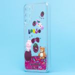 Чехол для Samsung SM-A146B (Galaxy A14 5G) силиконовый 3D игрушки <бордовый>