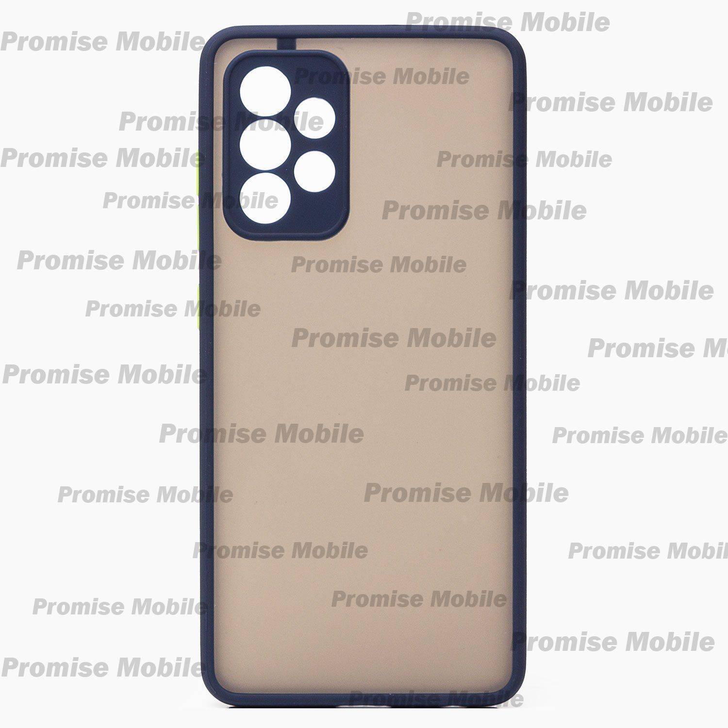 Чехол для Samsung SM-A528B (Galaxy A52s 5G) пластиковый с окантовкой <синий> ― Розничный PromiseMobile
