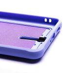 Чехол для Samsung SM-A536E (Galaxy A53 5G) силиконовый с картхолдером №4 <светло-фиолетовый>