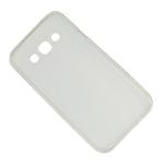 Чехол для Samsung SM-E500H (Galaxy E5) силиконовый матовый <белый>