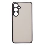 Чехол для Samsung SM-M556B (Galaxy M55 5G) пластиковый с окантовкой <черный>