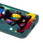 Чехол для Samsung SM-S711B (Galaxy S23 FE) силиконовый (рис. 335/медведь) <темно-зеленый>