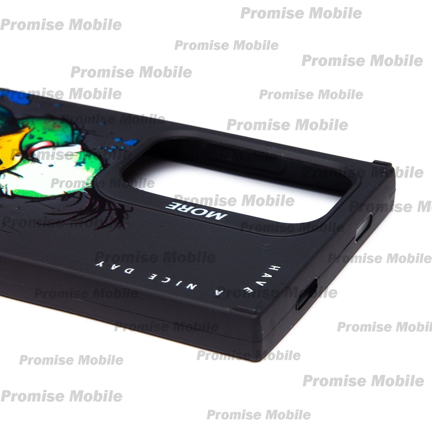 Чехол для Samsung SM-S928B (Galaxy S24 Ultra) силиконовый (рис. 335/утка) <черный> ― Розничный PromiseMobile