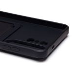 Чехол для Samsung SM-S948B (Galaxy S26 Ultra) силиконовый с картхолдером №4 <черный>