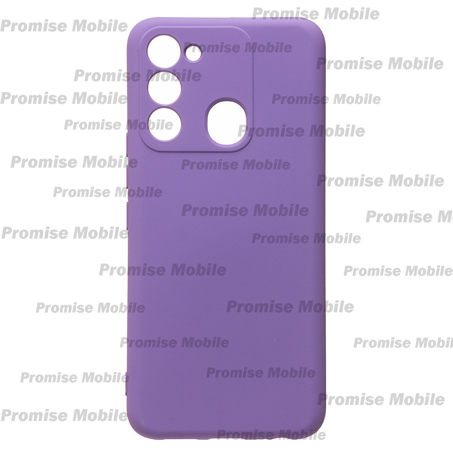 Чехол для Tecno Spark Go 2022 (KG5m) силиконовый Soft Touch 4 <светло-фиолетовый> ― Розничный PromiseMobile