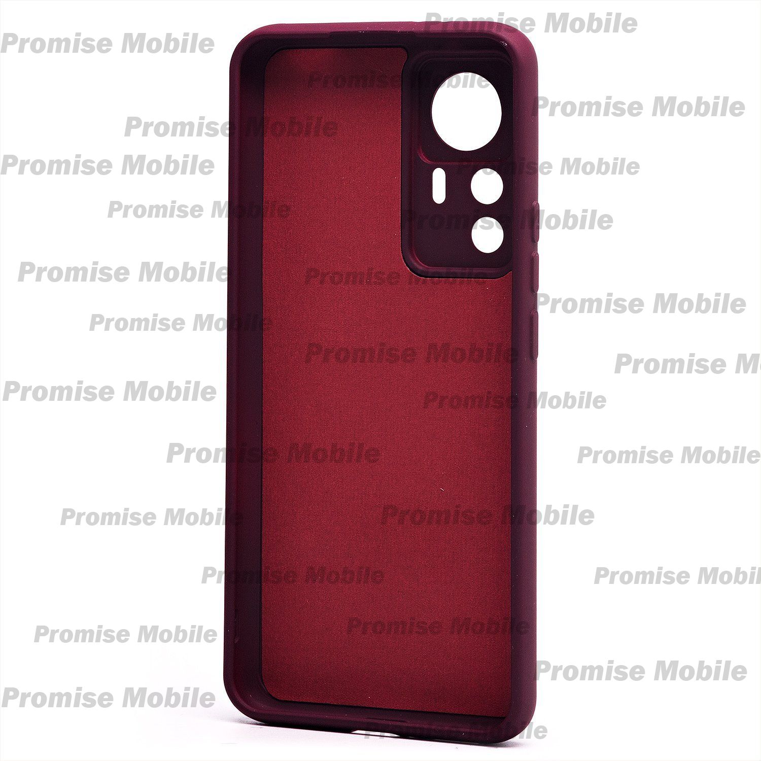 Чехол для Xiaomi 22081212UG силиконовый Soft Touch 4 <бордовый> ― Розничный PromiseMobile