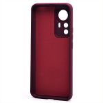 Чехол для Xiaomi 22081212UG силиконовый Soft Touch 4 <бордовый>