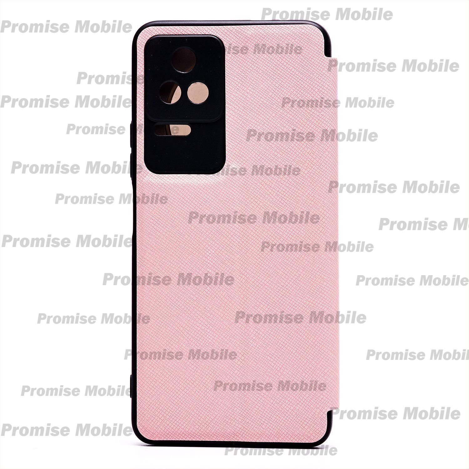 Чехол для Xiaomi 22021211RG флип боковой кожзам №4 <розовый> ― Розничный PromiseMobile