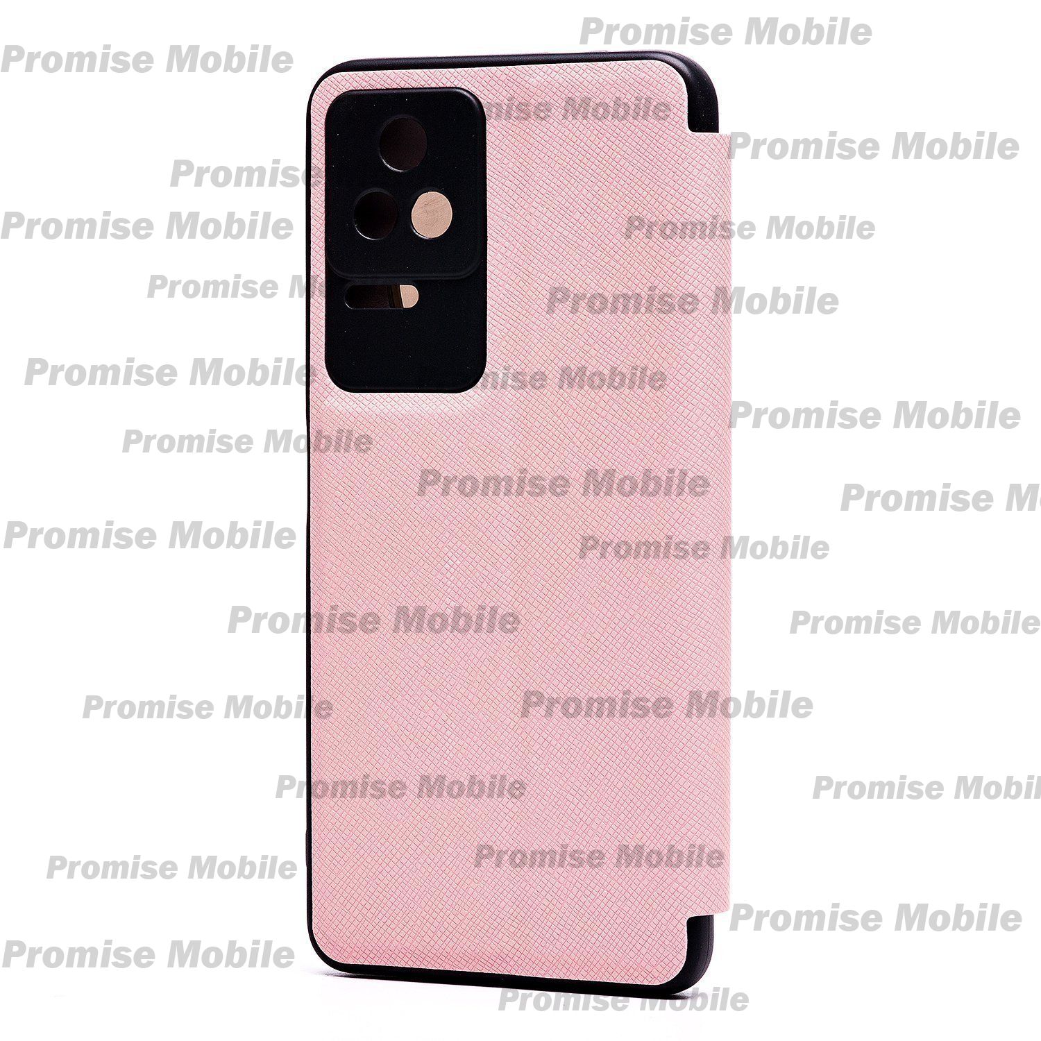 Чехол для Xiaomi 22021211RG флип боковой кожзам №4 <розовый> ― Розничный PromiseMobile