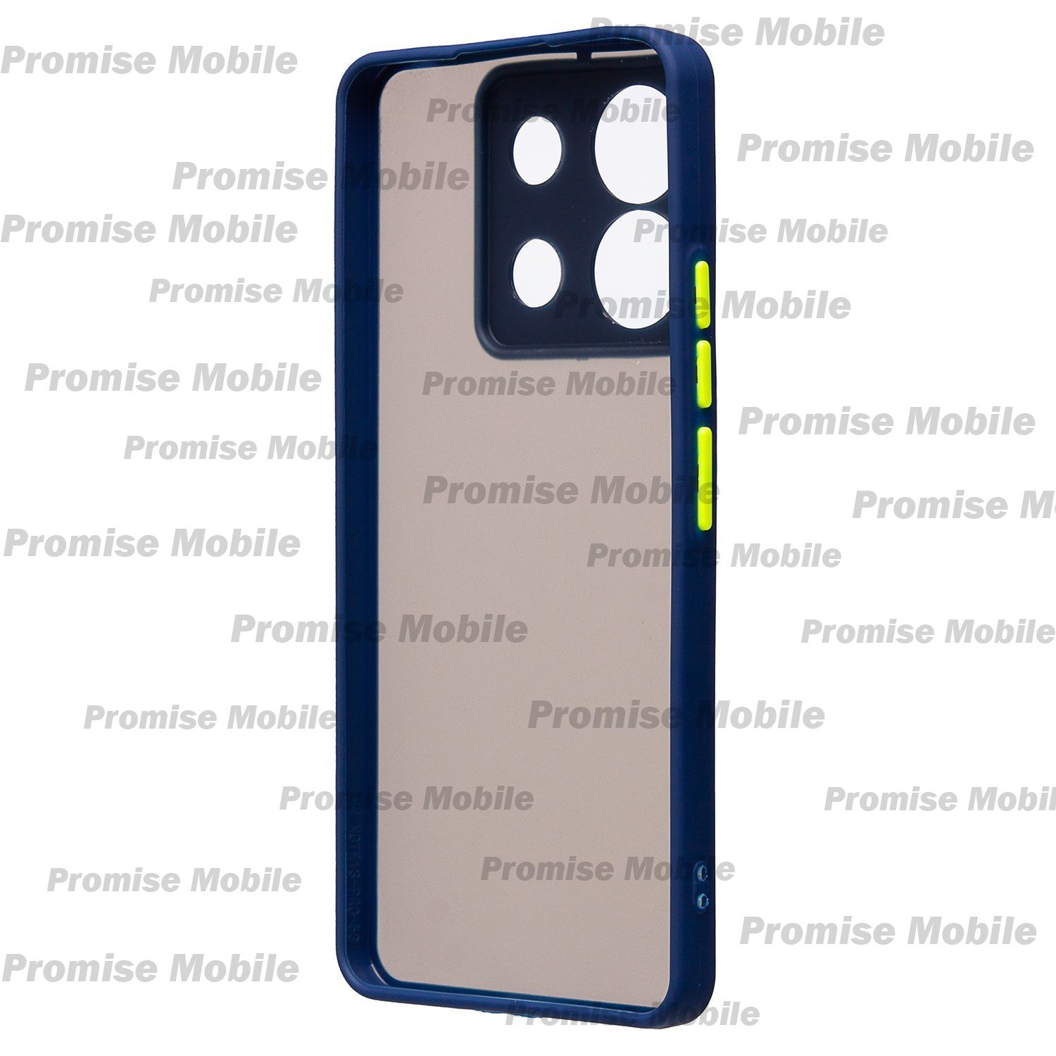 Чехол для Xiaomi 23122PCD1G пластиковый с окантовкой <темно-синий> ― Розничный PromiseMobile