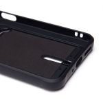 Чехол для Xiaomi 2409BRN2CY силиконовый с картхолдером №4 <черный>