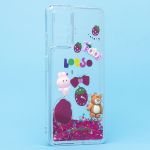 Чехол для Xiaomi 2201116TG силиконовый 3D игрушки <бордовый>