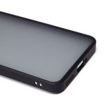 Чехол для Xiaomi Redmi Note 14 Pro+ пластиковый с окантовкой <черный>