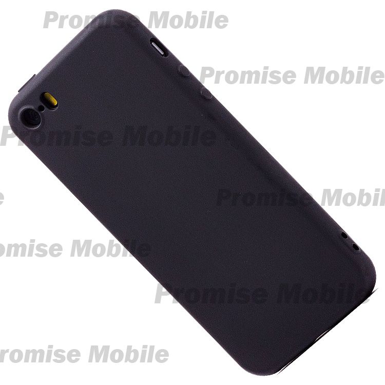 Чехол для Apple iPhone 5 силиконовый Soft Touch 2 <черный> ― Розничный PromiseMobile