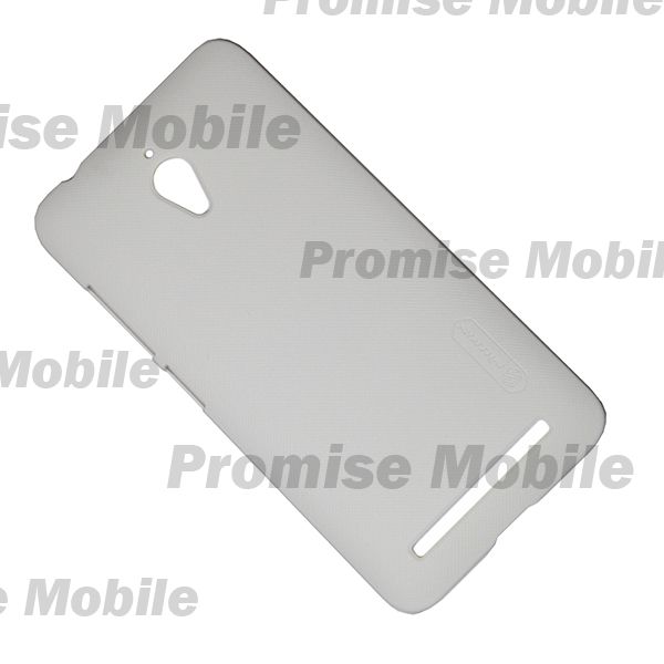 Чехол для Asus ZenFone Go (ZC500TG) задняя крышка пластик ребристый Nillkin <белый> ― Розничный PromiseMobile