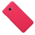 Чехол для HTC Butterfly S (901e) задняя крышка пластик ребристый Nillkin <красный>