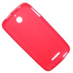 Чехол для HTC Desire 510 силиконовый матовый <красный>