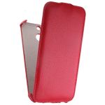 Чехол для HTC One M8s флип кожзам №1 <красный>