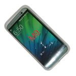 Чехол для HTC One M9 силиконовый матовый <белый>
