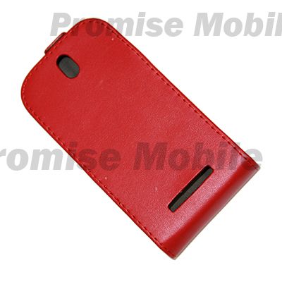 Чехол для HTC One SV (T528t) флип кожзам №2 <красный> ― Розничный PromiseMobile