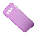 Чехол для Samsung SM-E500H (Galaxy E5) силиконовый матовый <фиолетовый>